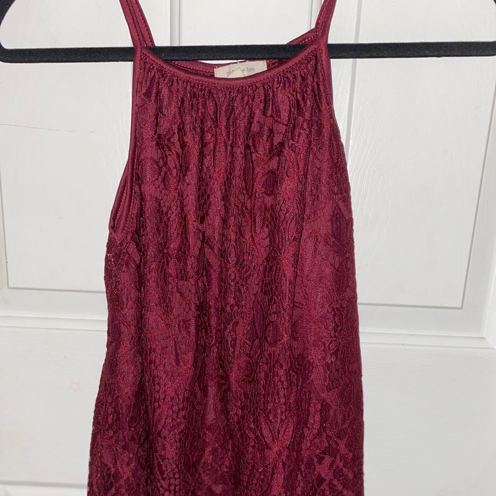 Maroon Tank Top